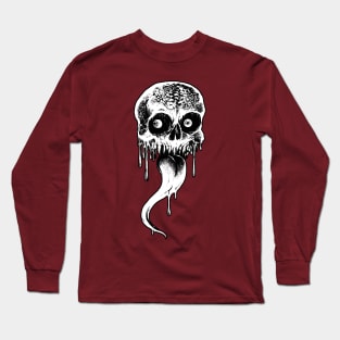 Licking Skull Long Sleeve T-Shirt